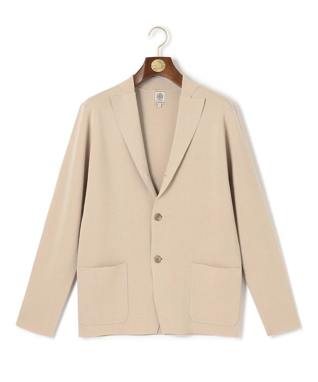 J.PRESS MEN 【WEB・一部店舗限定】ミラノリブ ニットジャケット ベージュ系