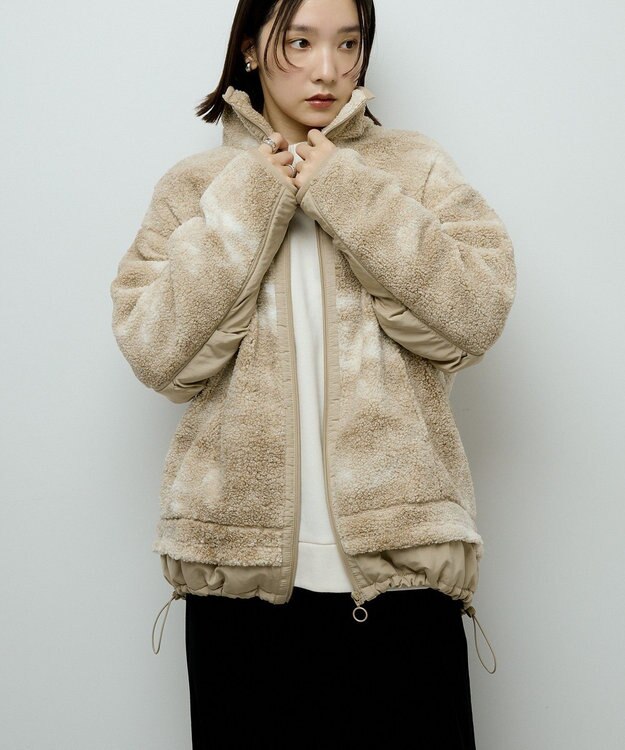 Green Parks スタンドボアジャケット