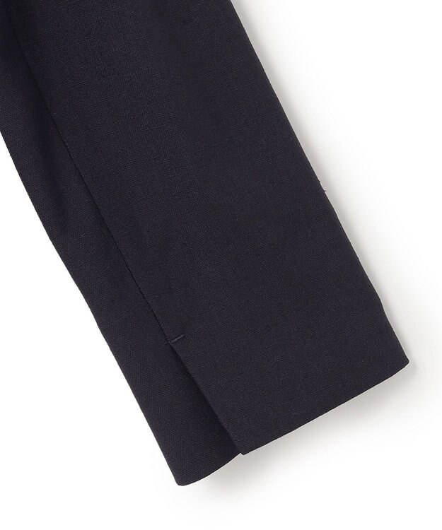 23区 【セットアップ対応/洗える】アイアスマットストレッチ テーラード ジャケット ネイビー系