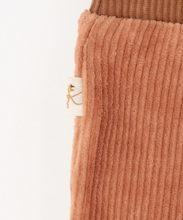 組曲 KIDS 【110-140㎝】コーディロイ ハーフパンツ キャメル系