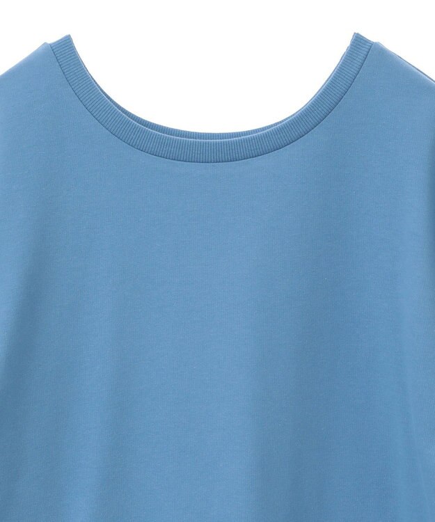 Green Parks ２ＷＡＹ７分袖タック裾ＺＩＰプルオーバー Blue