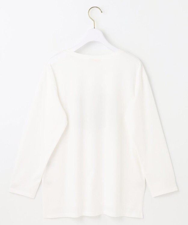 ANY SIS L 【貴島明日香さんコラボ】チュールレイニャード猫 Tシャツ アイボリー×フォト