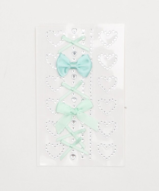 WEGO フェイスデコステッカー グリーン