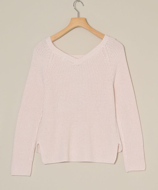 ONWARD Reuse Park 【組曲】ニット春夏 ピンク