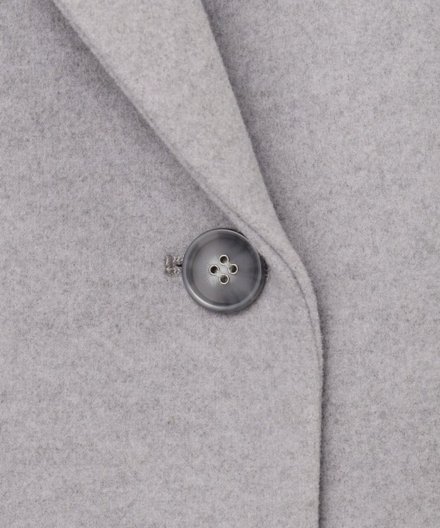 ANY SIS ウールライクノーブルチェスター コート ライトグレー