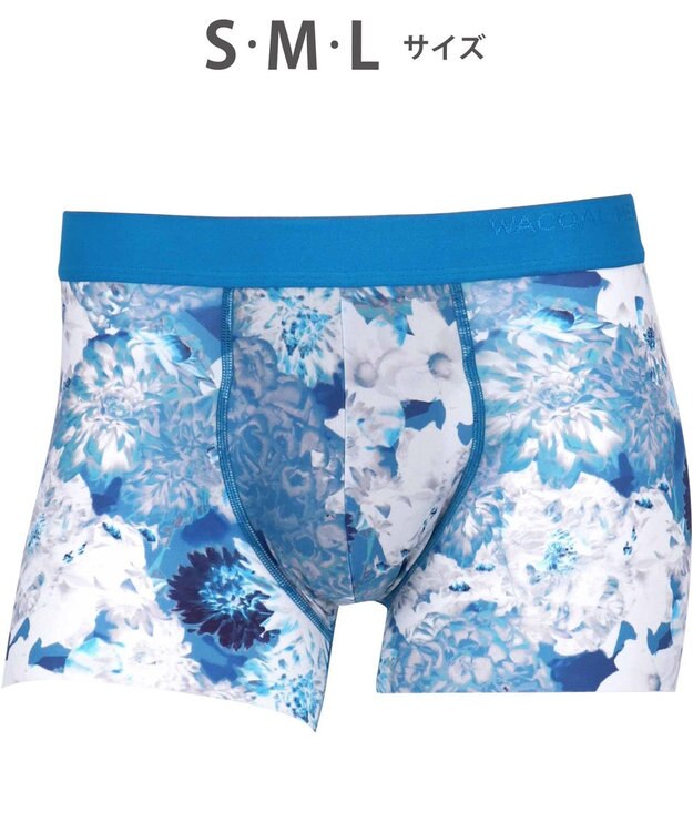 WACOAL MEN WACOAL MEN ボクサーパンツ 【気持ちいいパンツ】 動いてもズレにくい フロントの安定性・快適性 前閉じ 下着 メンズ WT3439 /ワコールメン サックス