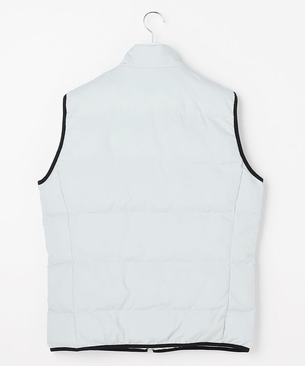 23区GOLF 【MEN】中綿リバーシブルベスト ライトグレー系