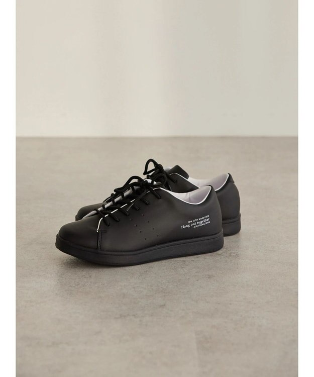AMERICAN HOLIC ＰＵカップソールスニーカー Black
