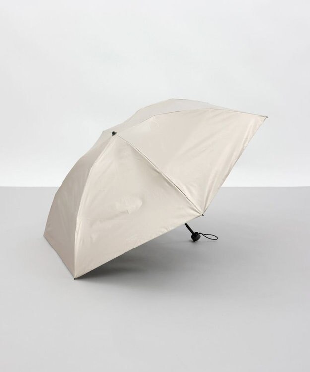 AURORA 【MACKINTOSH LONDON（マッキントッシュ ロンドン）】メタリックコーティング晴雨兼用傘（折りたたみ） ゴールド