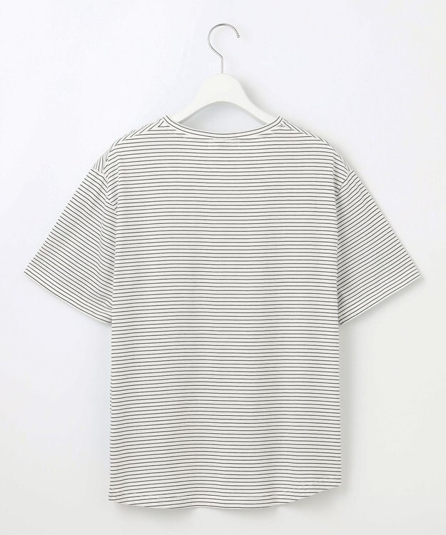 J.PRESS LADIES ロゴTシャツ ブラック系1