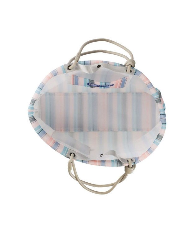 ROOTOTE 1083【手洗い可能】SC.ミディアム.ストライプ.ウエッファ-B 03：ラベンダー