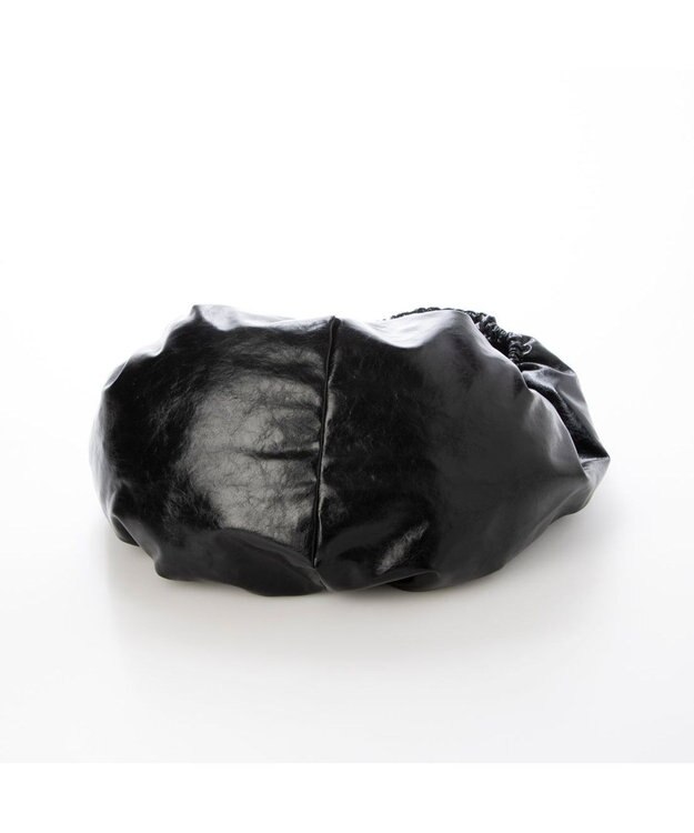 UNBILLION カシュカシュ cachecache / ギャザーサークルショルダー ブラック