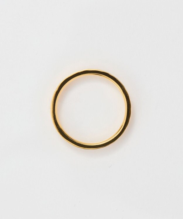 Phoebe 【金属アレルギー対応】メタルリーフカットリング　ゴールド　9号/11号/16号　サージカルステンレス ゴールド