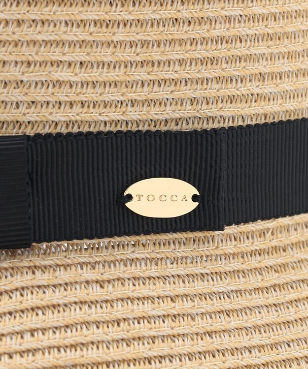 TOCCA 【UV99%以上カット・吸水速乾・抗菌防臭・洗える・サイズ調整可】EDGE UP BRAID HAT ハット ベージュ系