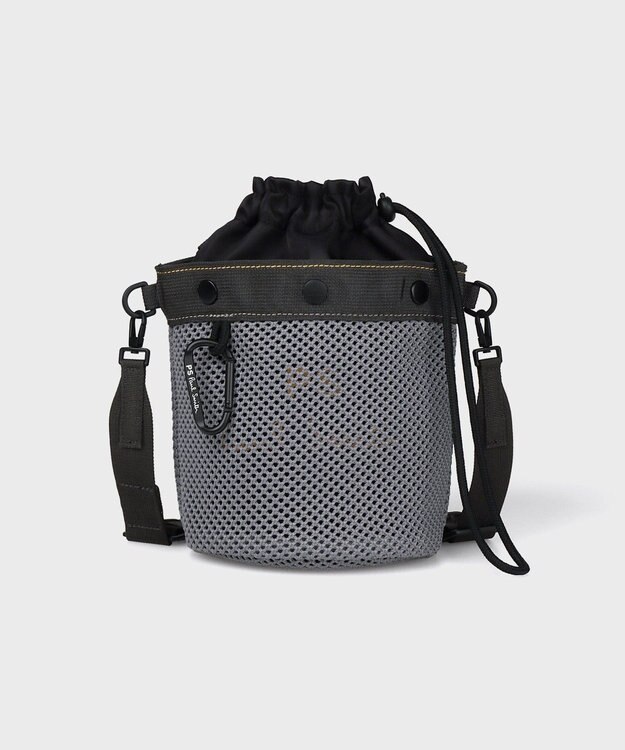 Paul Smith PSメッシュ ミニショルダーバッグ グレー