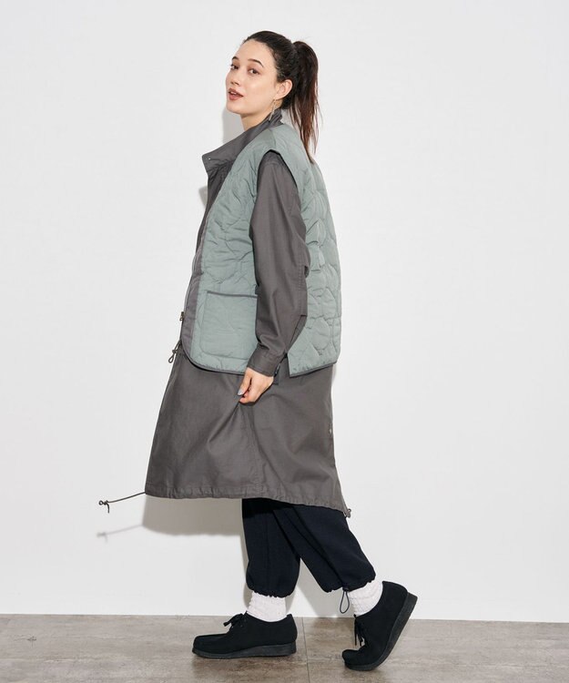 J.PRESS YORK STREET 【UNISEX】モッズコート グレー系