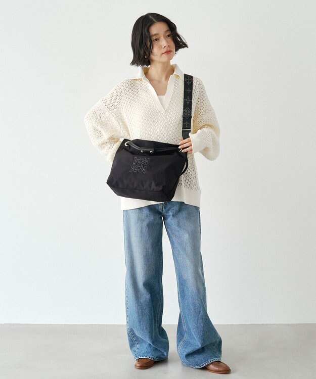 russet コーデュラナイロン3WAYトートバッグ(CE-1662) Black