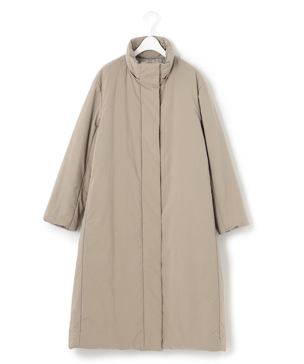 ICB L パディングロングコート アッシュカーキ系