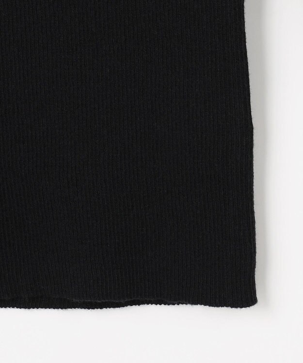 Feroux 襟フリル ニット ブラック系