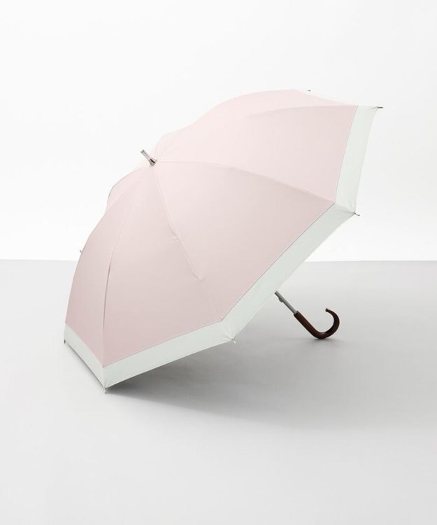 AURORA 【WEB限定】 バイカラー晴雨兼用長傘 ピンク
