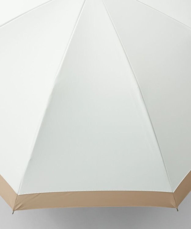 AURORA 【WEB限定】 バイカラー晴雨兼用長傘 オフホワイト