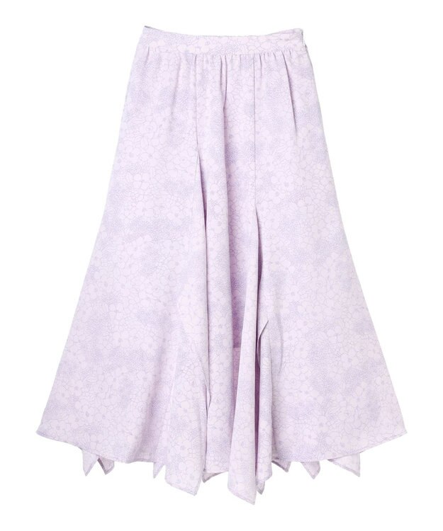 earth music&ecology ランダムイレヘムスカート Purple
