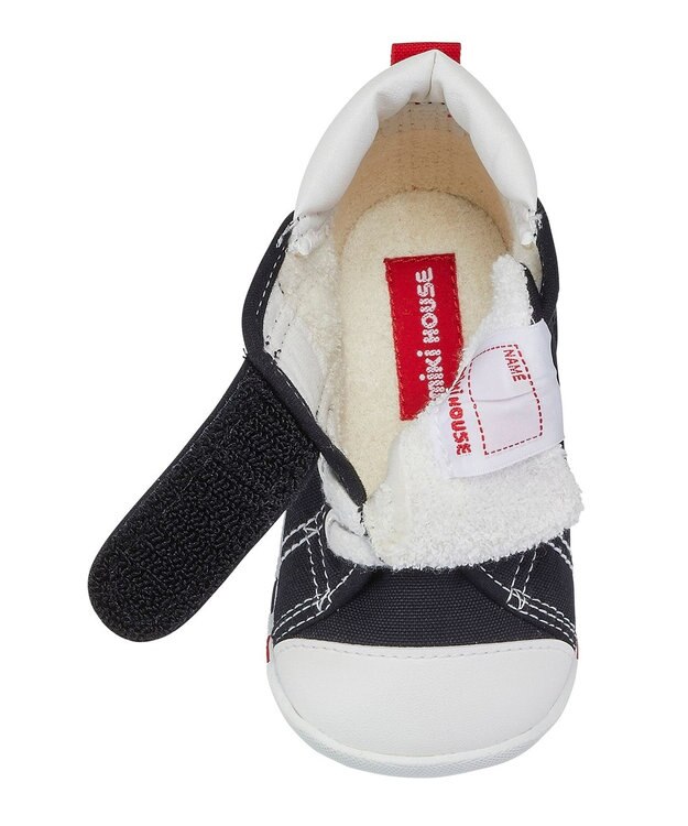 MIKI HOUSE HOT BISCUITS 【ミキハウス】【11.5-13.5cm】 ファーストベビーシューズ 黒