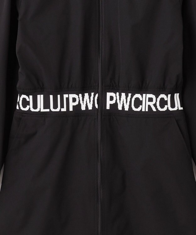 PW CIRCULUS 【限定コラボアイテム】ZIP UP WOVEN DRESS ブラック系