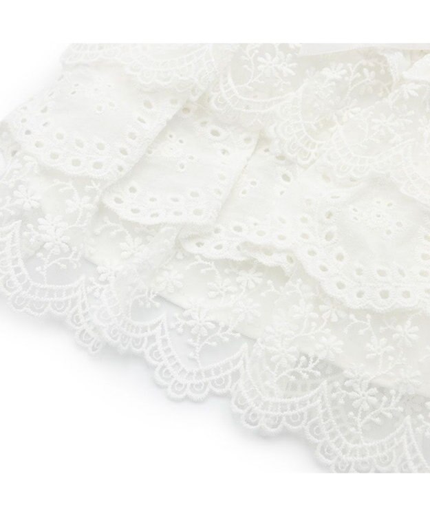 PET PARADISE cherircouture レースフリル ワンピース 小型犬 ホワイト