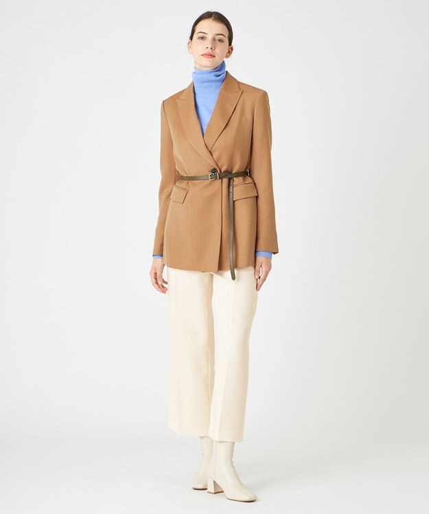 BEIGE， RABELAIS / クロップドパンツ Ecru