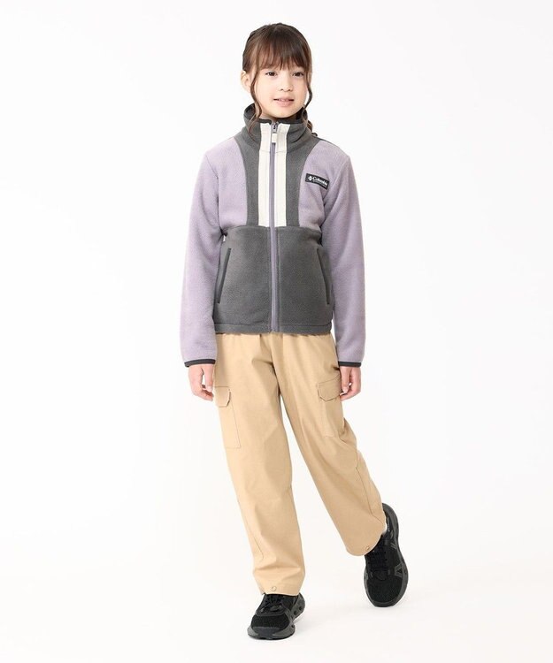 Columbia Columbia/ 【KIDS】バックボールIIフルジップフリース /コロンビア Shale Purple、 Shark、 Dark Stone