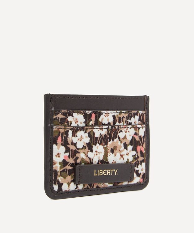LIBERTY. リトル ディッツィ プリムローズ カード ホルダー キャメル