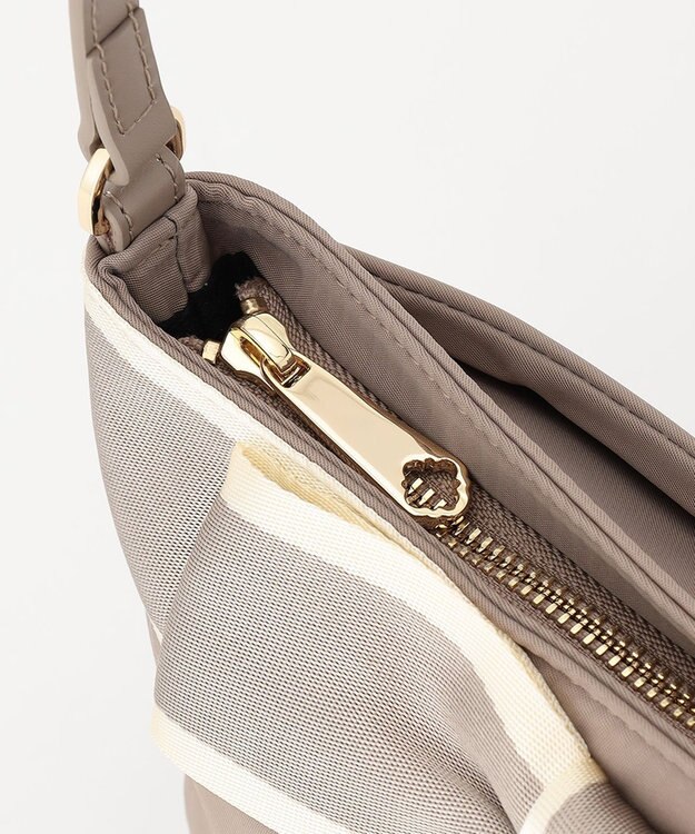 TOCCA BICOLOR RIBBON POCHETTE ポシェット ベージュ系