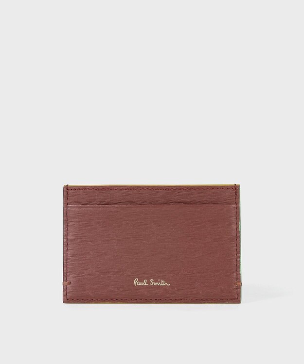 Paul Smith カラードエッジ パスケース チェスナット