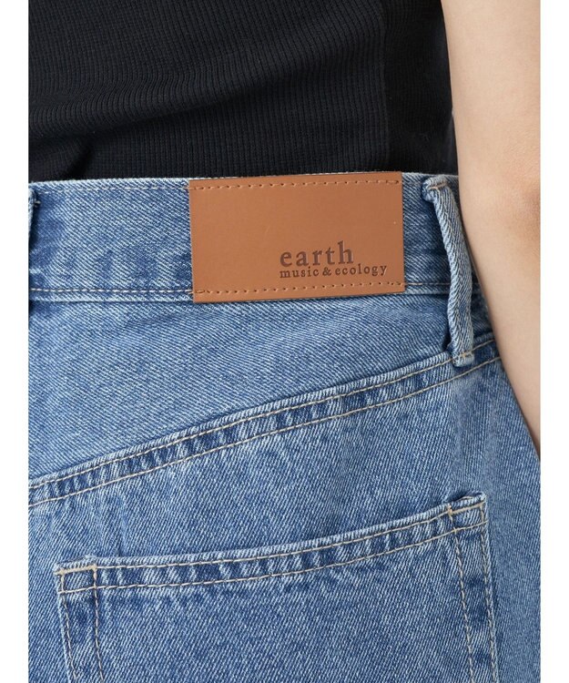earth music&ecology ストレートフィットデニム Indigo