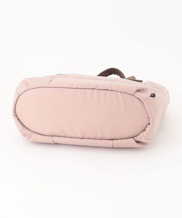 Y'SACCS 【Y’SACCS vous et】ナイロンキリカエ2WAYトート Mサイズ ピンクベージュ