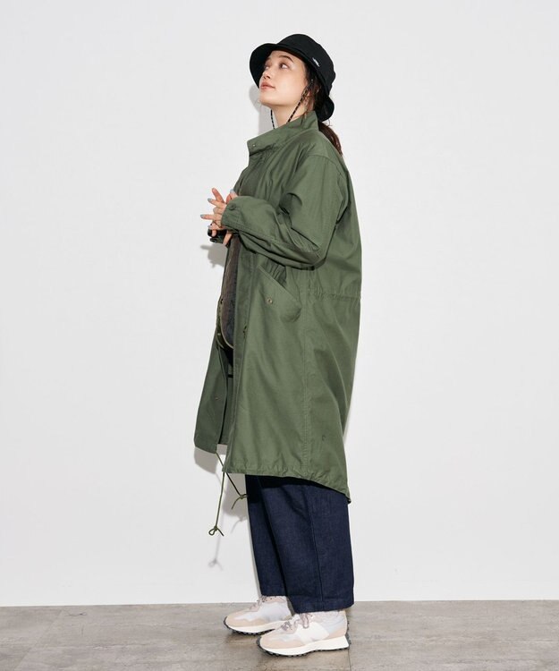 J.PRESS YORK STREET 【UNISEX】モッズコート カーキ系