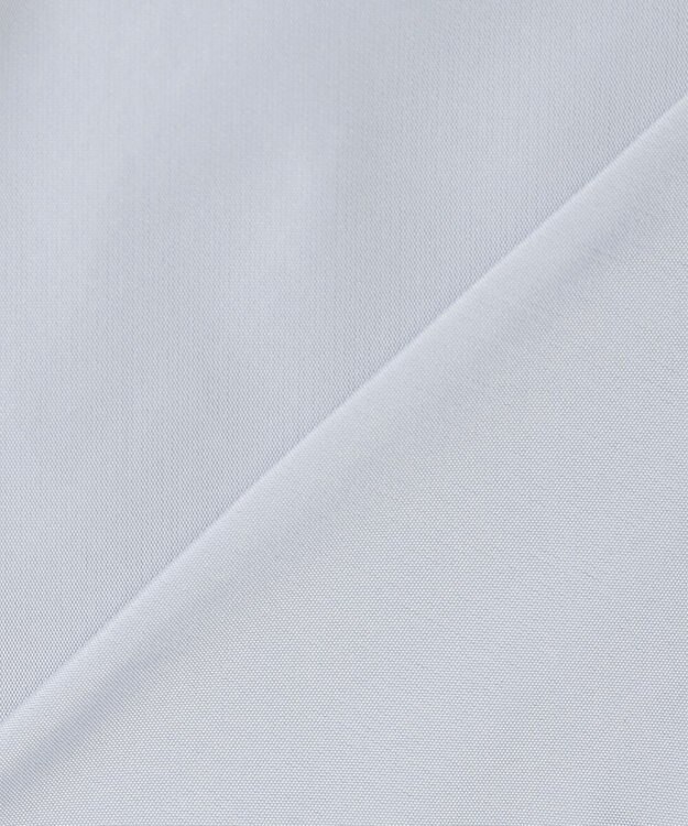 23区 【洗える】ライトメモリータフタ ボリュームボウタイ ブラウス スカイブルー系