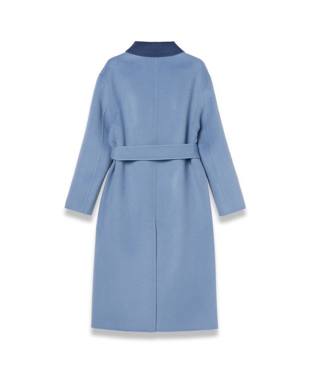 JOSEPH ダブルフェイスリバーシブル　ロングコート Faded Sky/Harbour