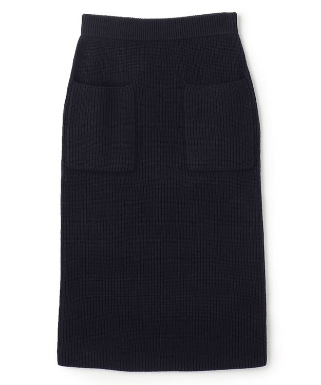 BEIGE， DOUAI / ニットスカート Navy