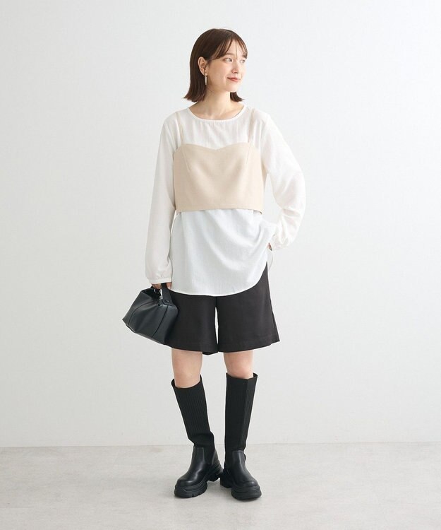 Green Parks ・ＥＬＥＮＣＡＲＥ　ＤＵＥ　ハーフパンツ Black