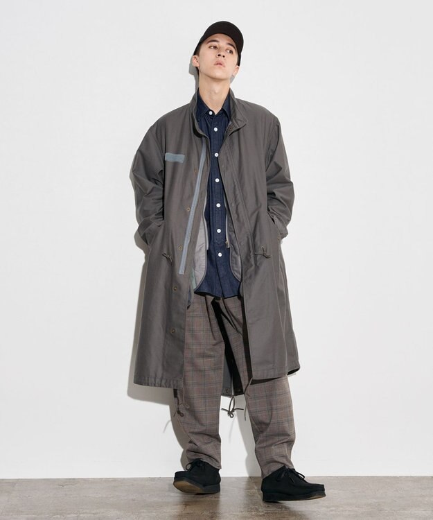 J.PRESS YORK STREET 【UNISEX】モッズコート グレー系