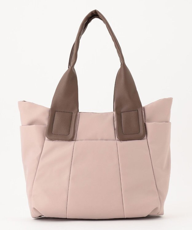 Y'SACCS 【Y’SACCS vous et】ナイロンキリカエ2WAYトート Mサイズ ピンクベージュ