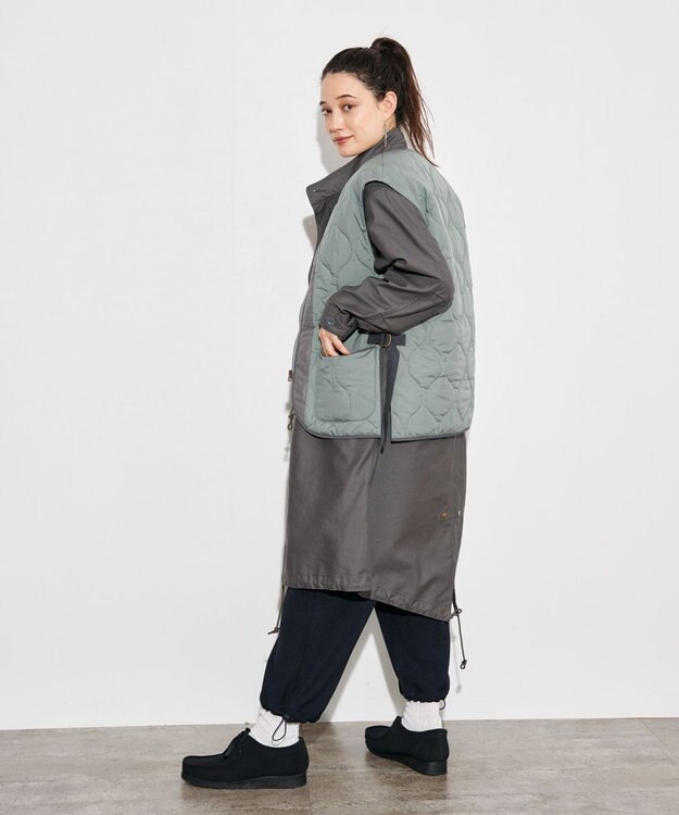 J.PRESS YORK STREET 【UNISEX】モッズコート グレー系