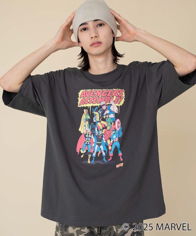 WEGO 【ユニセックス着用ITEM/SMLサイズ展開】MARVELグラフィックT（S） 柄4