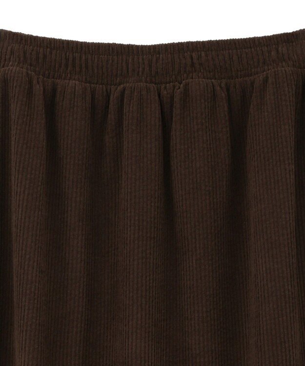 AMERICAN HOLIC カットコーデュロイスカート Brown
