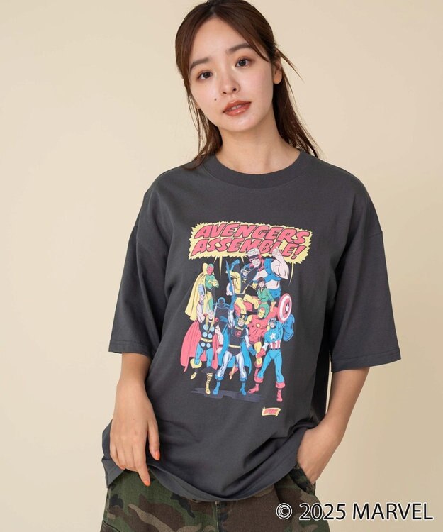WEGO 【ユニセックス着用ITEM/SMLサイズ展開】MARVELグラフィックT（S） 柄4