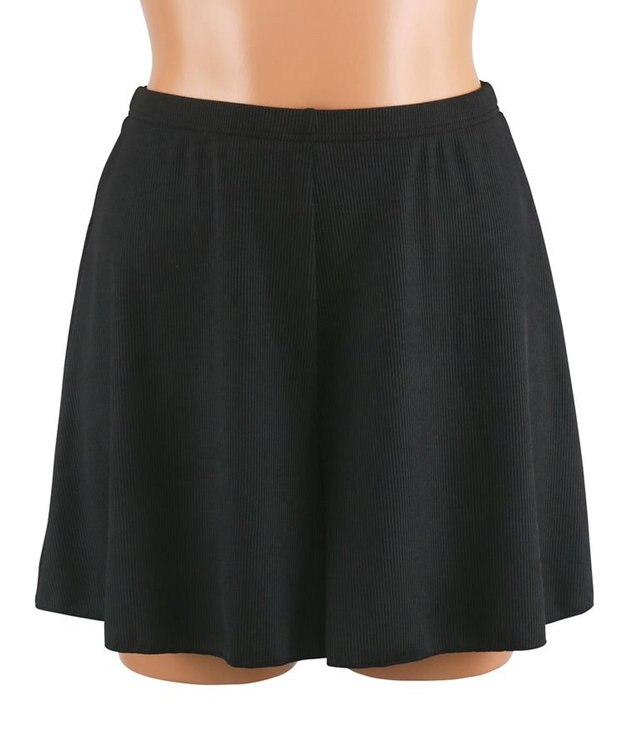 San-ai Resort（三愛水着楽園） 【SALE】水陸両用　トップス・ショートパンツセット　9M・11L　【San-ai Resort（サンアイリゾート）】 ブラック