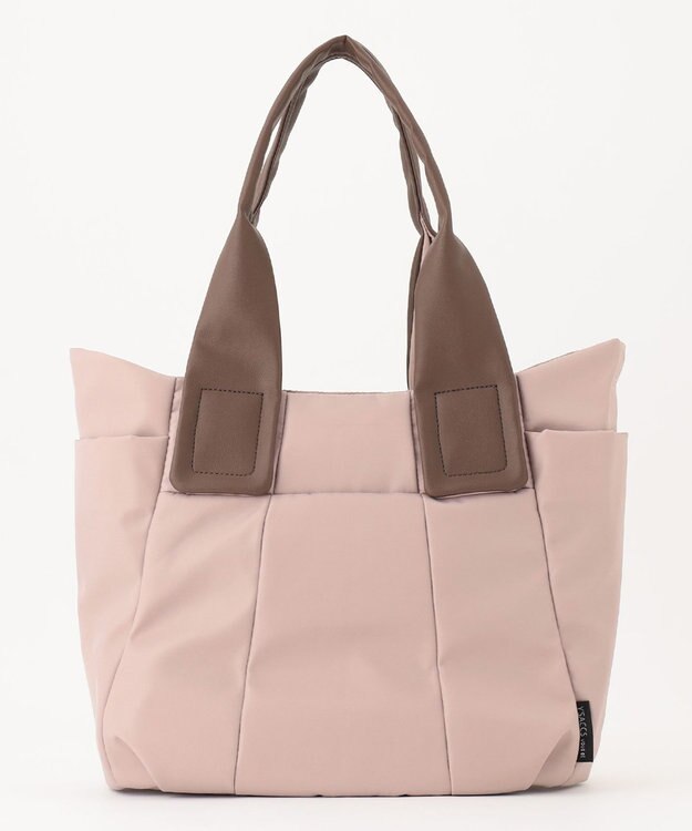 Y'SACCS 【Y’SACCS vous et】ナイロンキリカエ2WAYトート Mサイズ ピンクベージュ