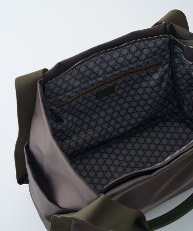 MIYABIYA LAQUOH【撥水加工】ミニマルナイロントート (L) カーキ